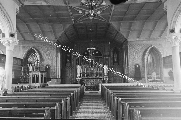 INTERIOR OF PARISH CHURCH